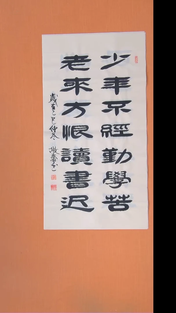 书法袁老师精美作品纯手写100*50