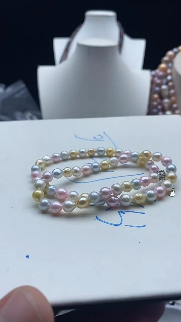 【闪购商品】淡水珍珠吊坠(不含链)银S925镶嵌1