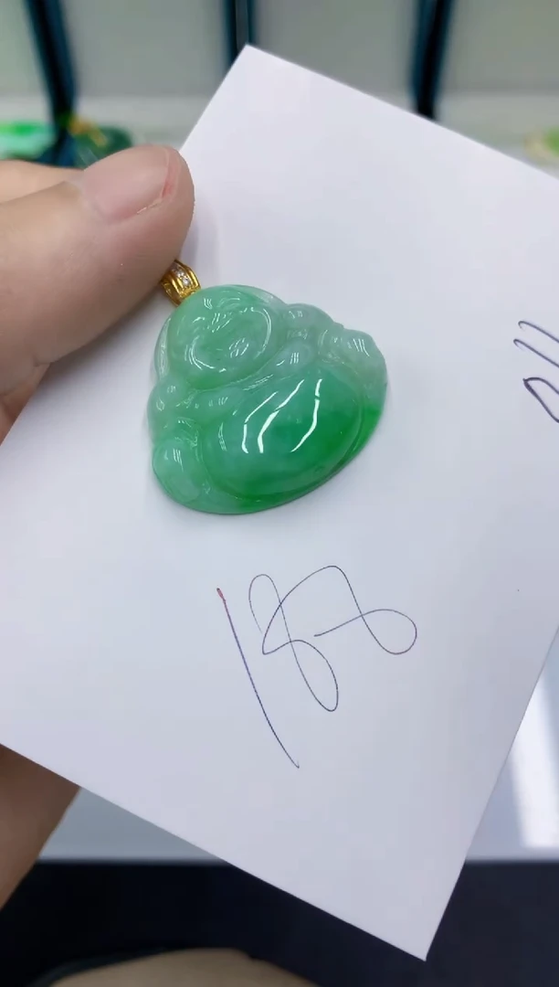 颈饰未镶嵌翡翠翡翠