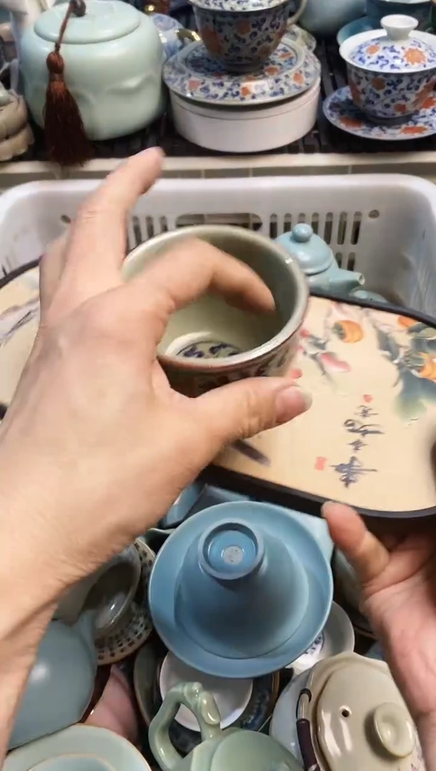 轻轻微瑕茶具茶壶茶杯盖碗