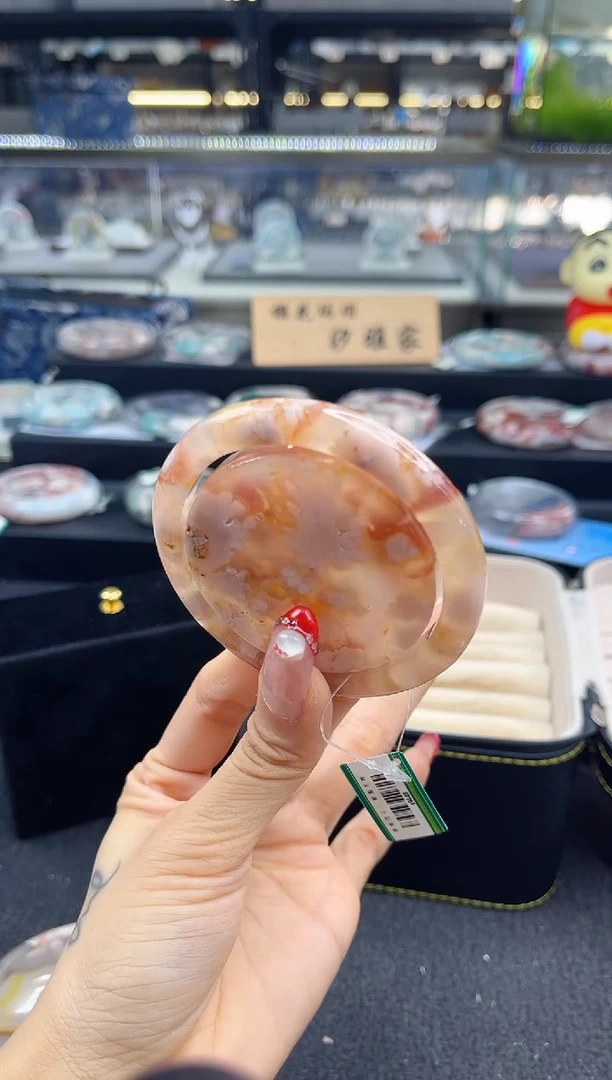 未镶嵌手镯石英质玉圈口（赠品镯心）