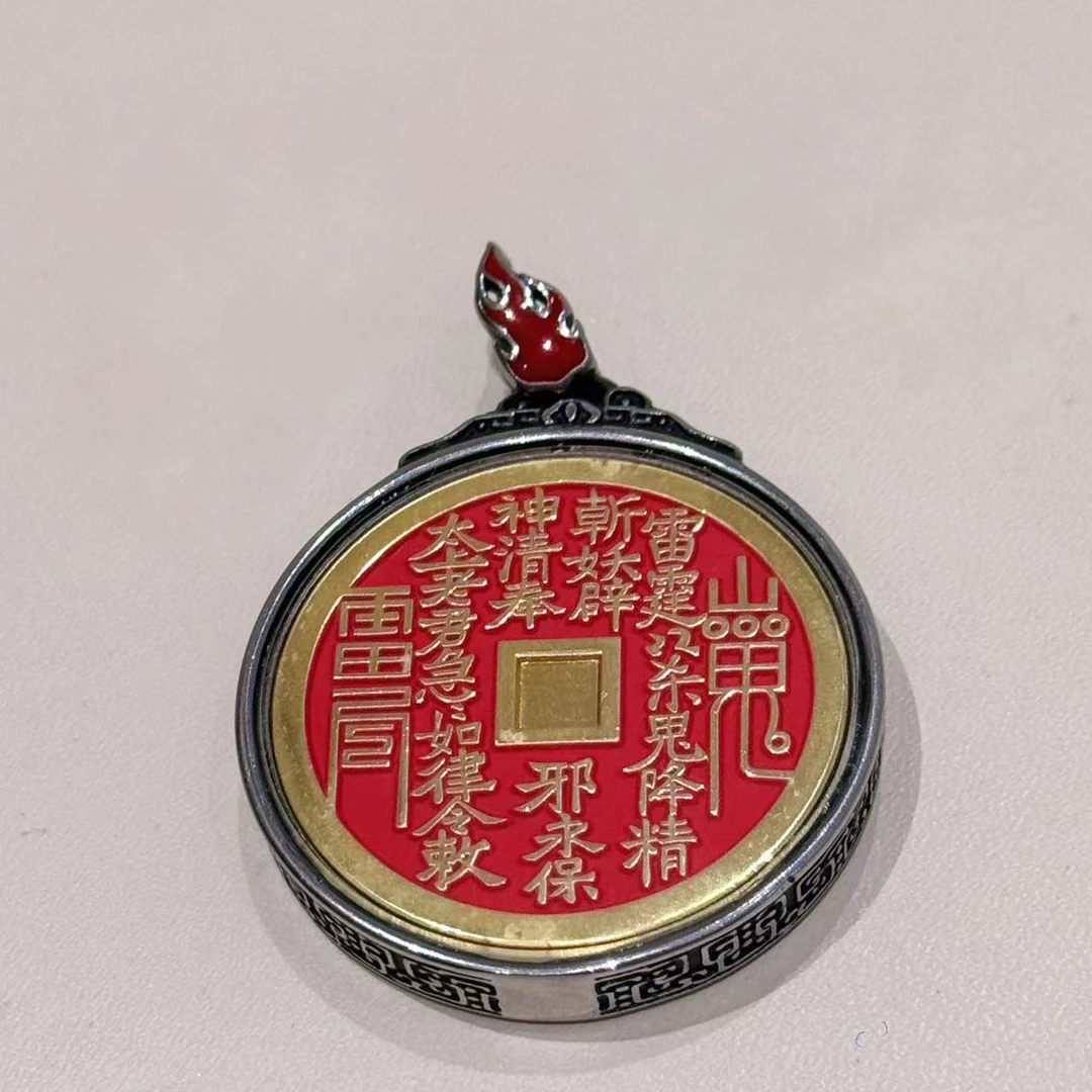 合金大理石吊坠 青龙子推荐山鬼花钱