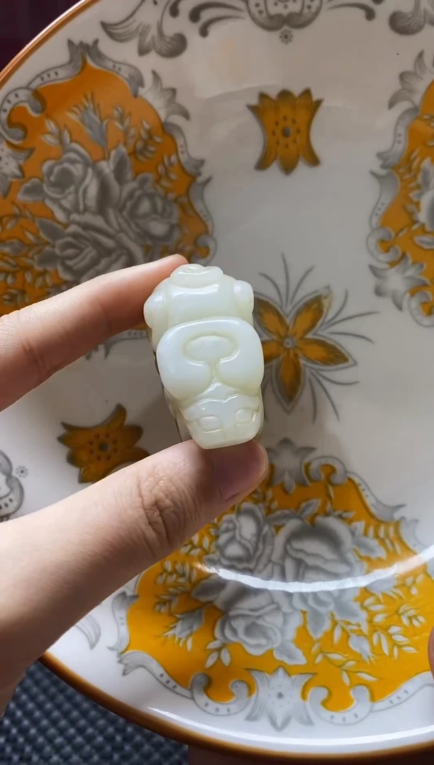 瓷片瓷片 瓷器 摆件 1个