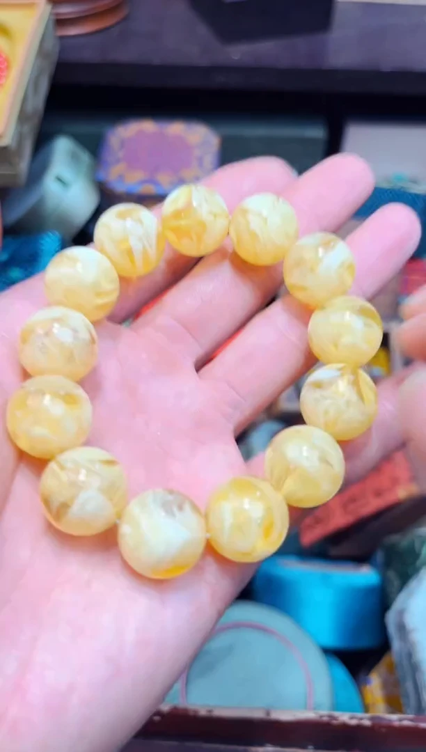 【闪购商品】蜜蜡裸石未镶嵌E瑞哥专属高端精品43