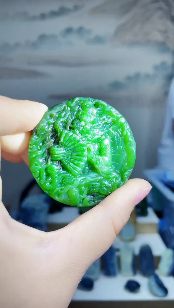 和田玉未镶嵌颈饰1