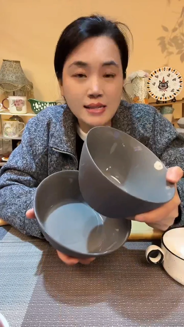 瓷片2个碗 微瑕介意勿拍