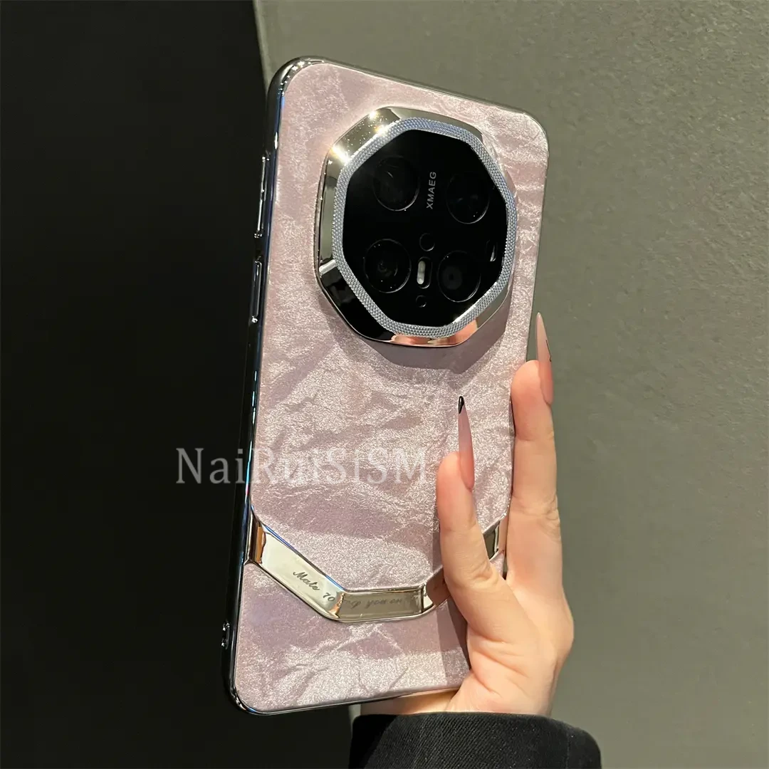 轻奢高档雪山绒适用华为mate70rs非凡大师手机壳女款70pro/60rs硬