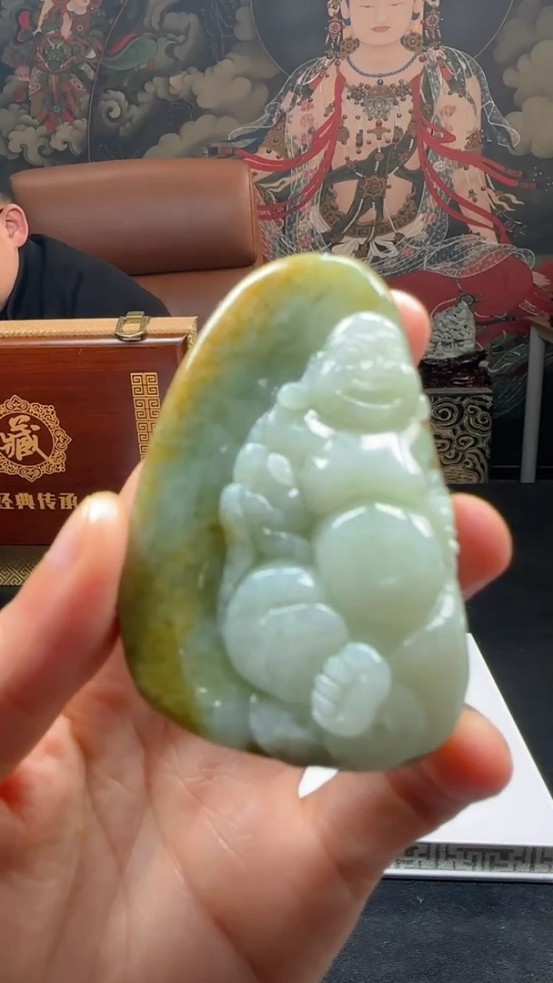 【闪购商品】定制翡翠未镶嵌L-@@QJXC11997