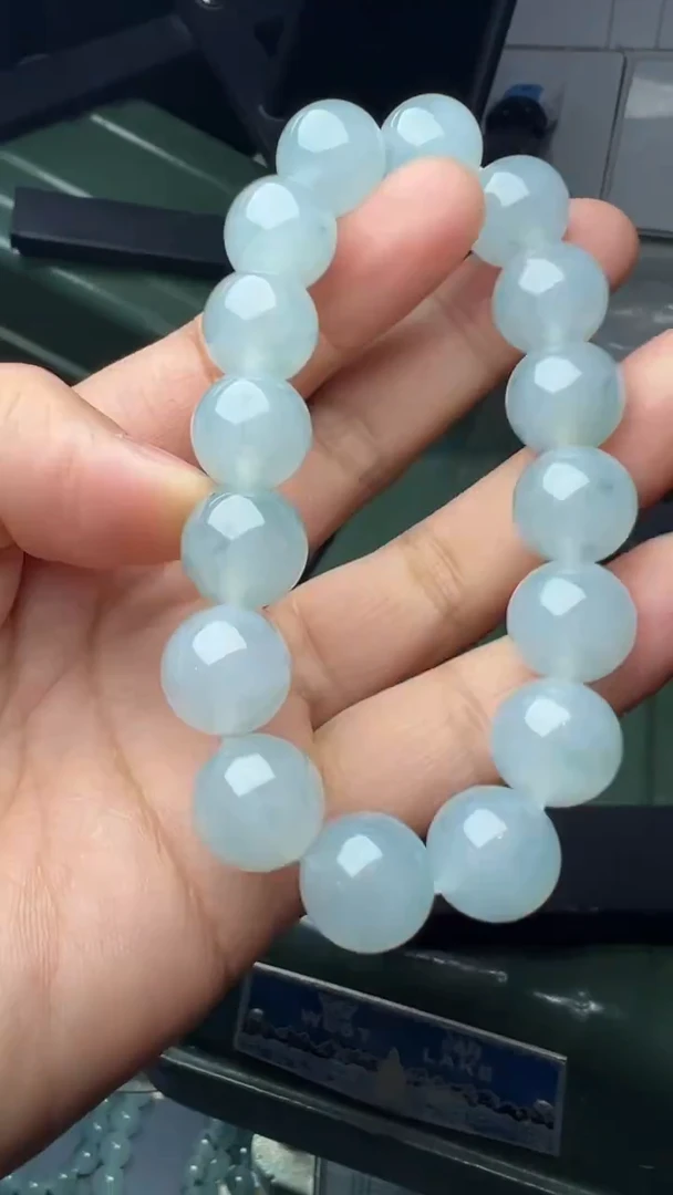 未镶嵌手串翡翠缅甸翡翠A货卡13左右