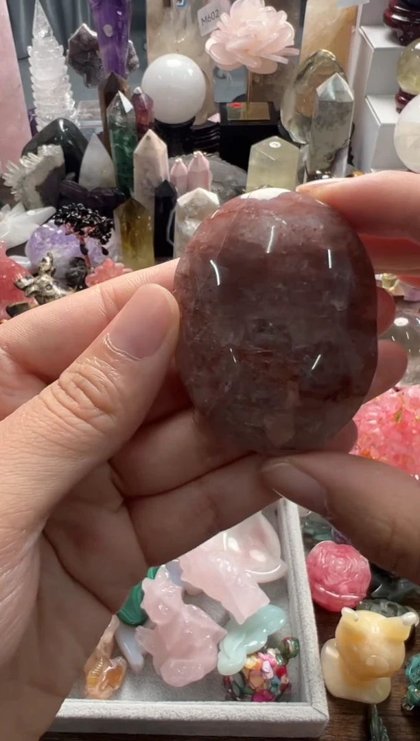 未镶嵌珠宝半成品水晶M788 约5.6cm