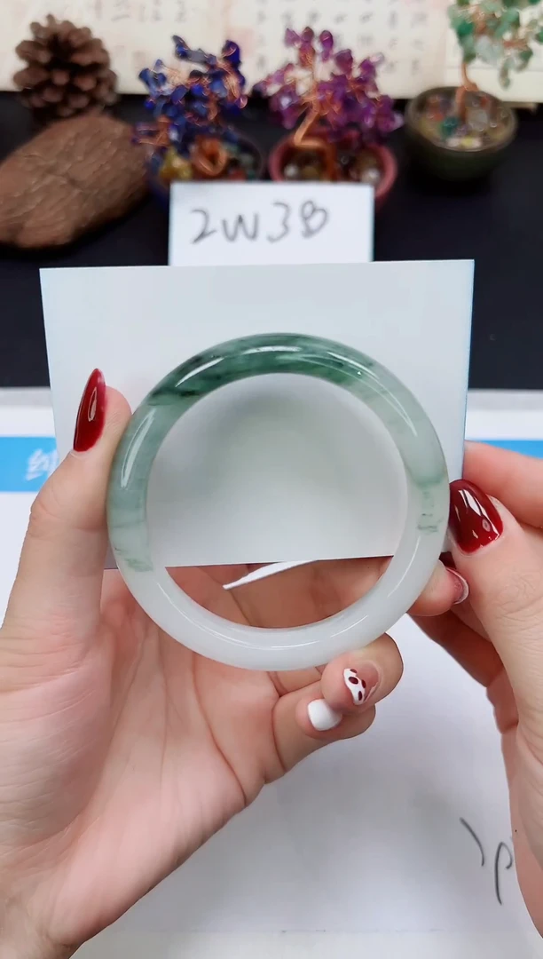 未镶嵌手镯石英质玉A222-57`58`59