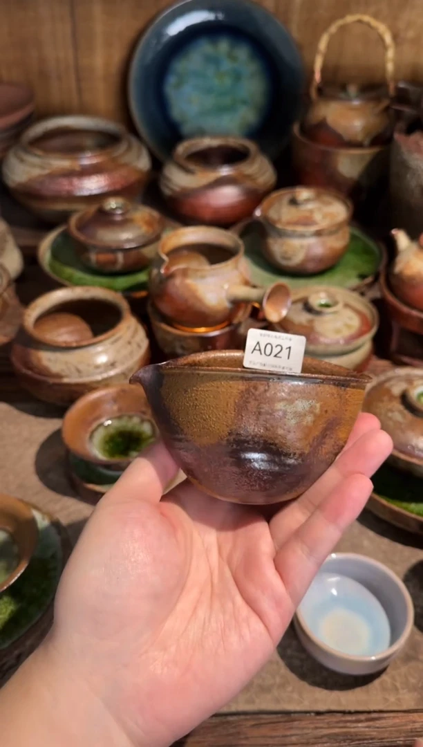 A021破碎感泥料非柴烧跑单禁拍