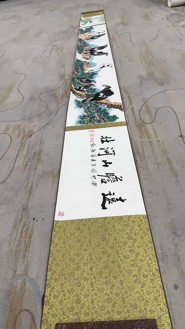 国画9.14-严选-中场福利无国检-潘建华-五米长卷-C18