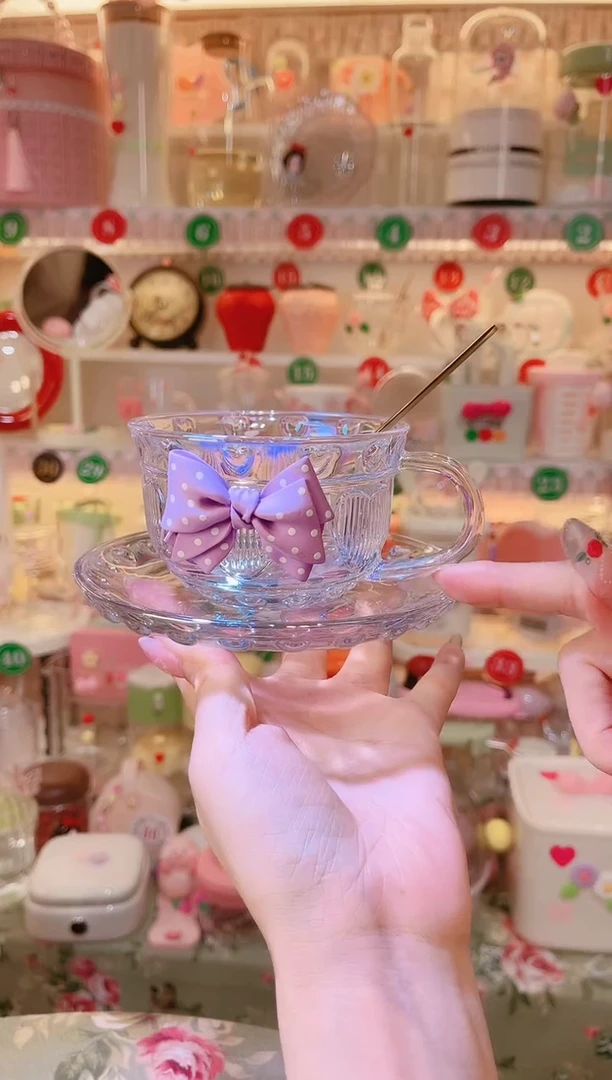 摆件品质好发货快放心拍！爱心咖啡杯