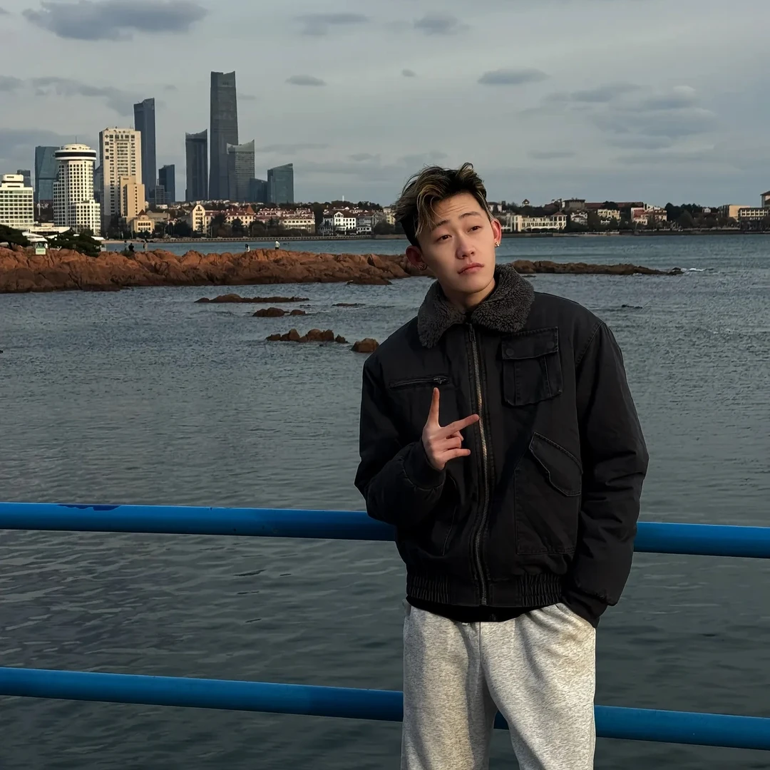 FANGWANG美式复古可拆卸毛领水洗工装棉衣夹克男bomber棉衣外套