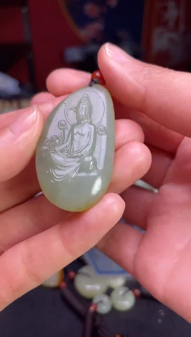 颈饰未镶嵌和田玉1