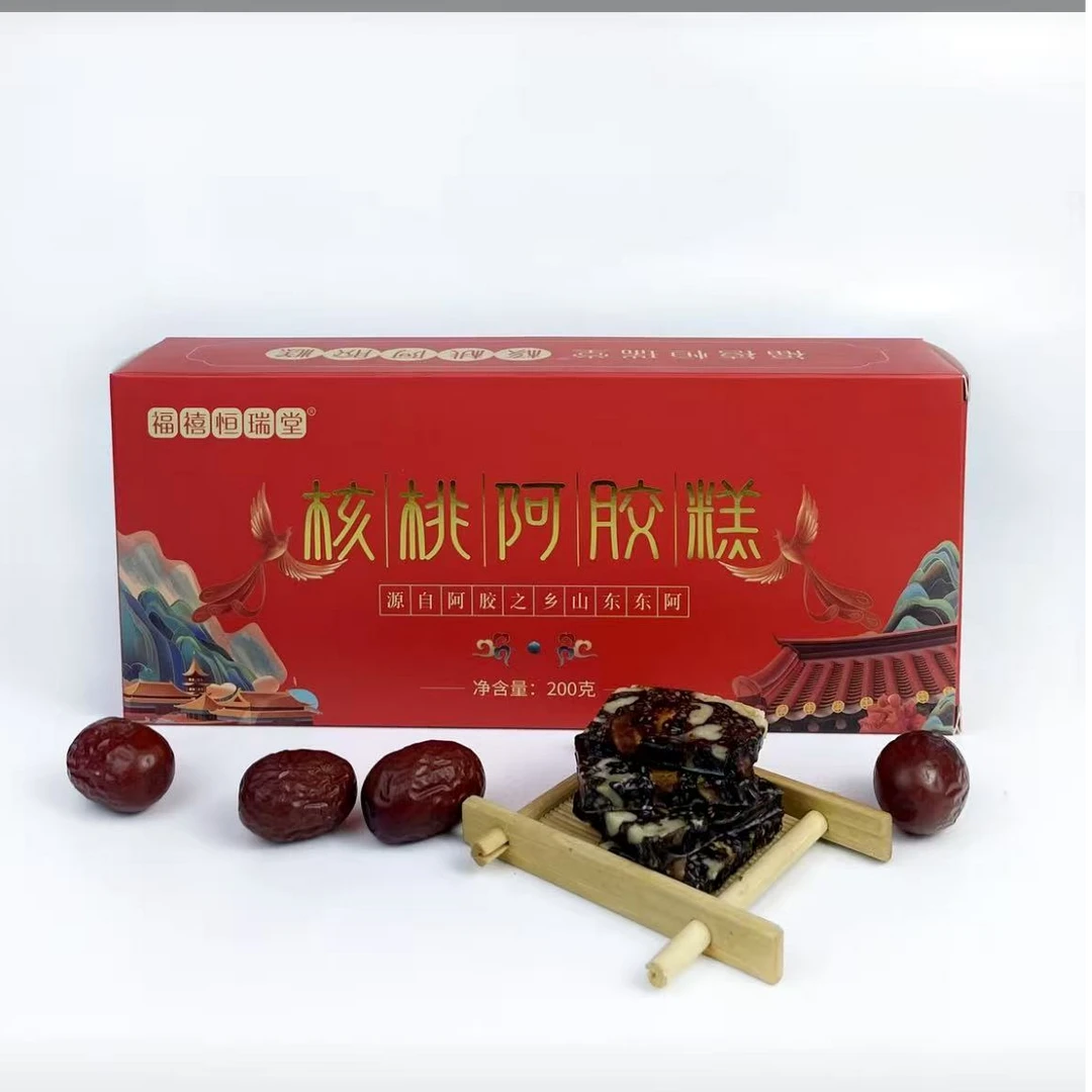 滋补山东东阿核桃阿胶糕
