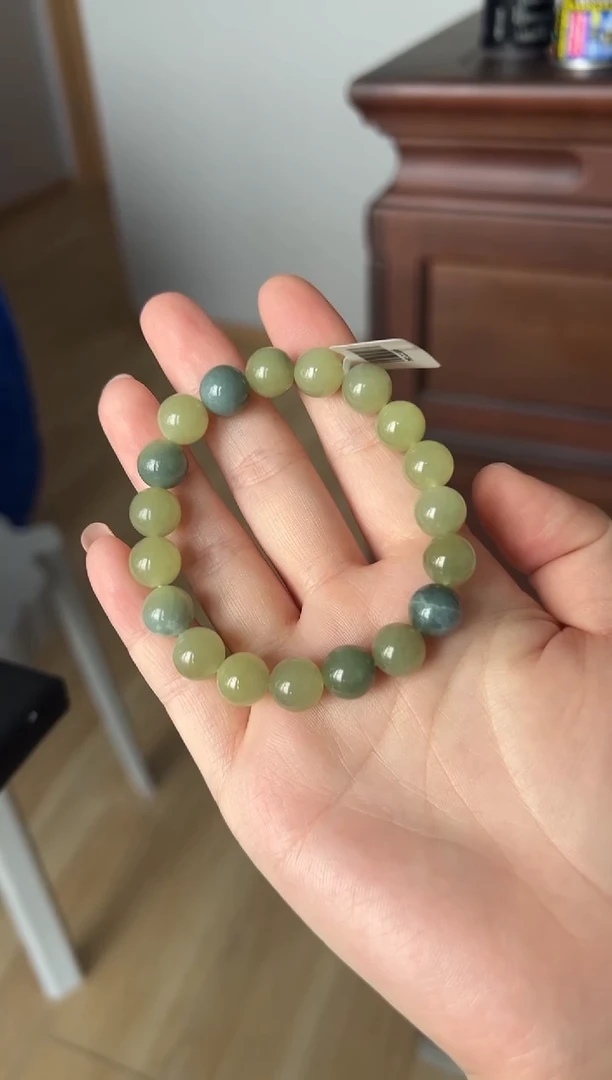 【闪购商品】和田玉手串未镶嵌蓝皮黄口