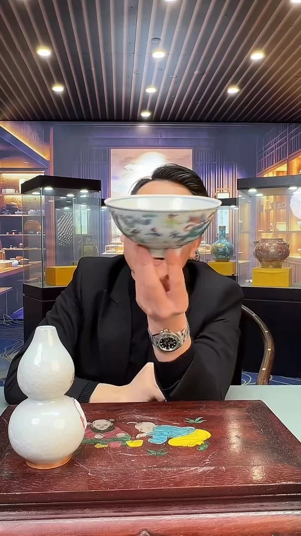 经典款景德镇陶瓷赏碗1