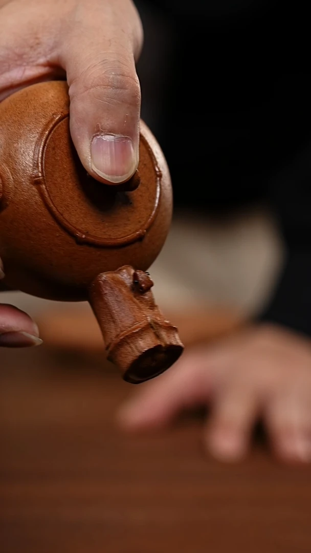 茶壶紫砂竹里清风