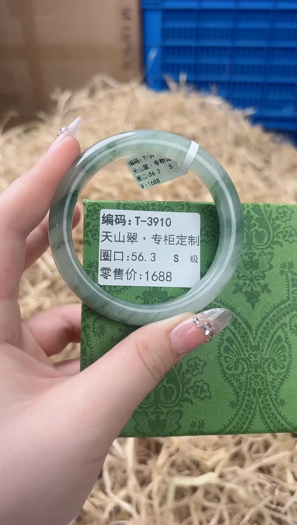 未镶嵌手镯石英质玉T-3910