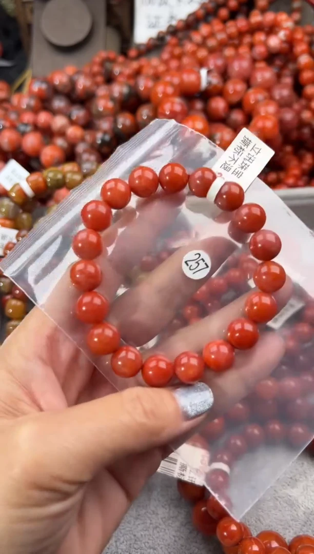 未镶嵌手串南红玛瑙11+