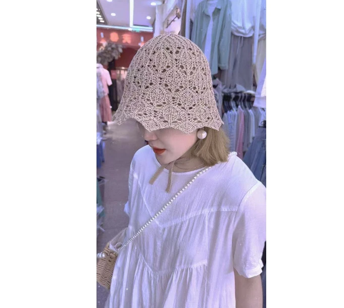 夏季镂空渔夫帽