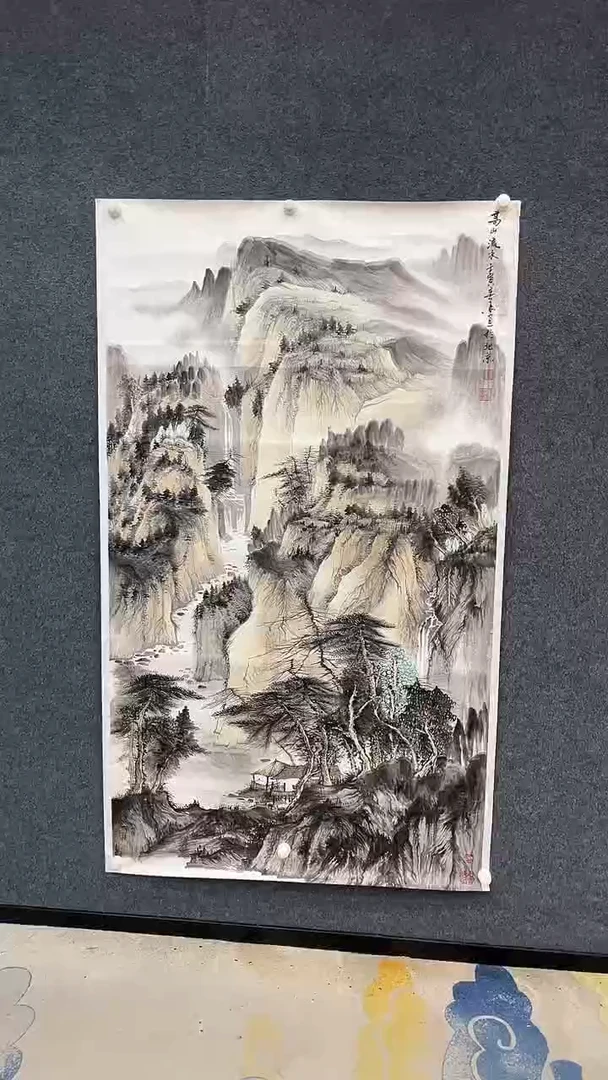 国画9.12-展厅-黄春香-六尺整101