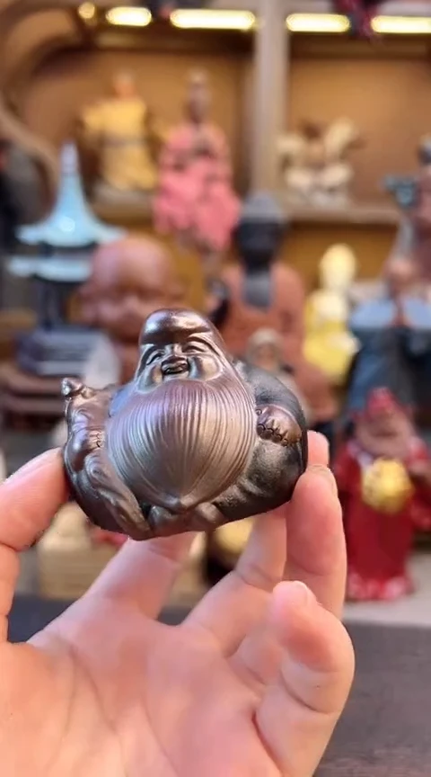 紫砂茶宠器闵茶宠摆件