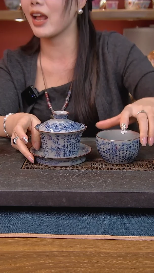 简装家用款2件套 老陶泥开片纹陶瓷茶具
