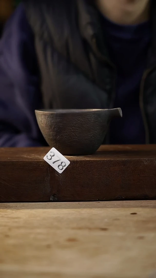 瓷片设计师手作！！！落单设计师系列！！公道杯