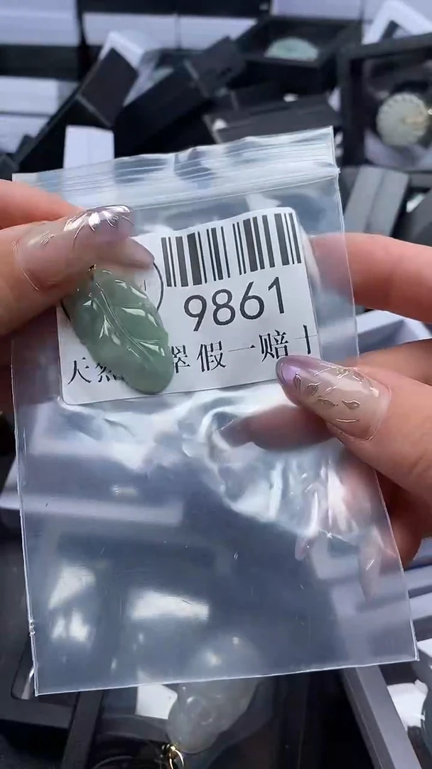 吊坠(不含链)未镶嵌翡翠9861