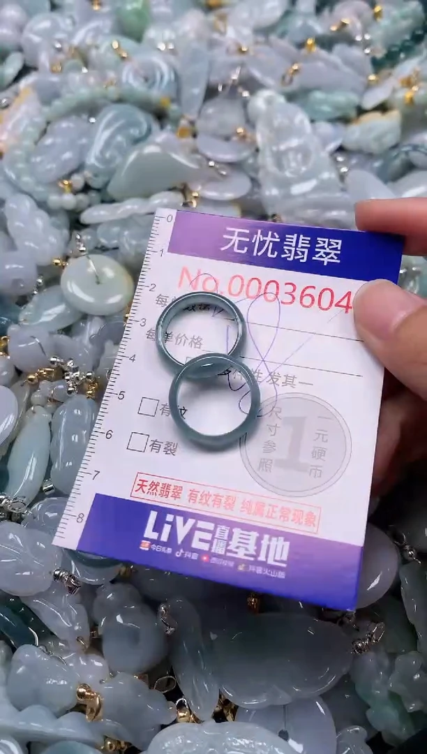 翡翠未镶嵌吊坠(不含链)3604