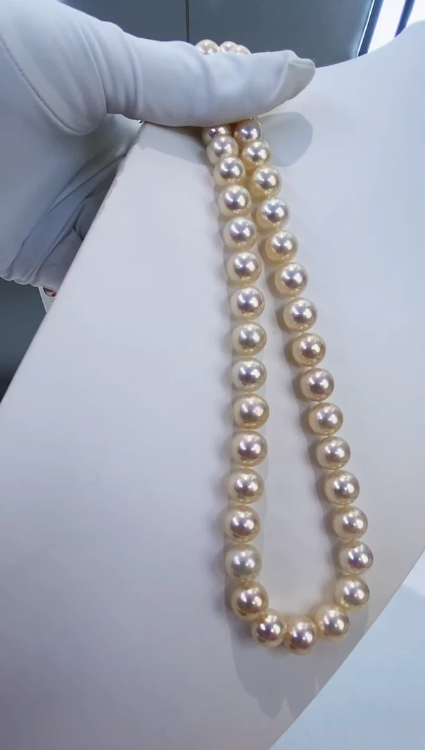 项链未镶嵌淡水珍珠Y淡水项链8-10