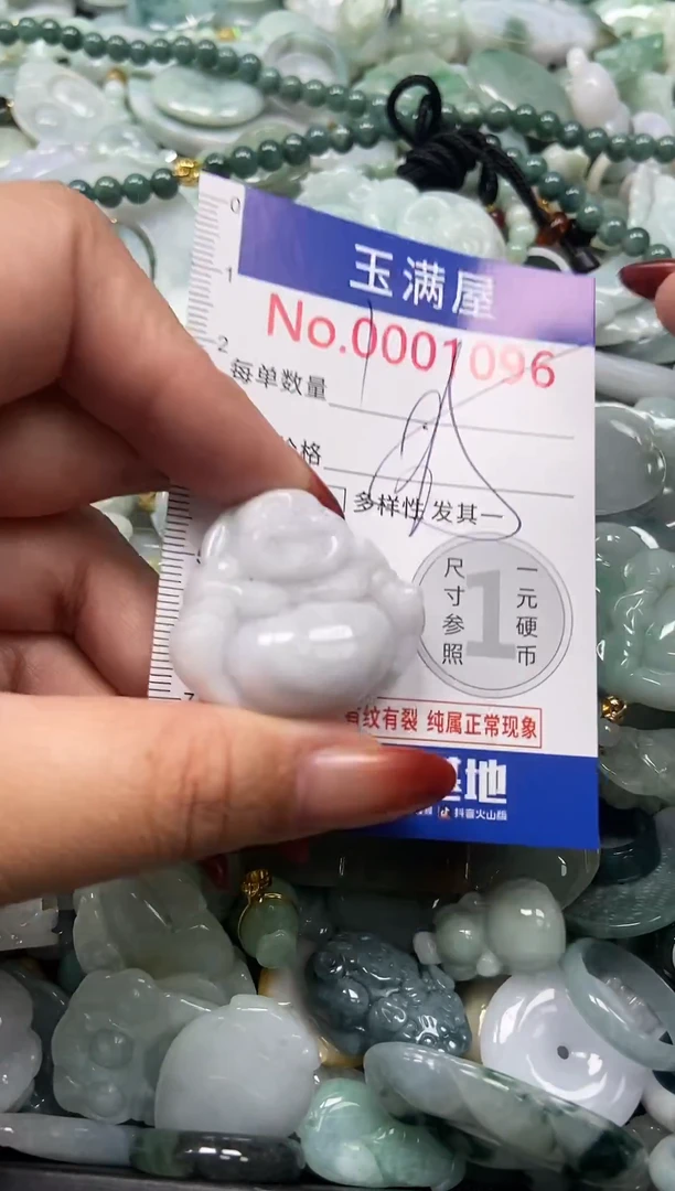 颈饰未镶嵌翡翠1096