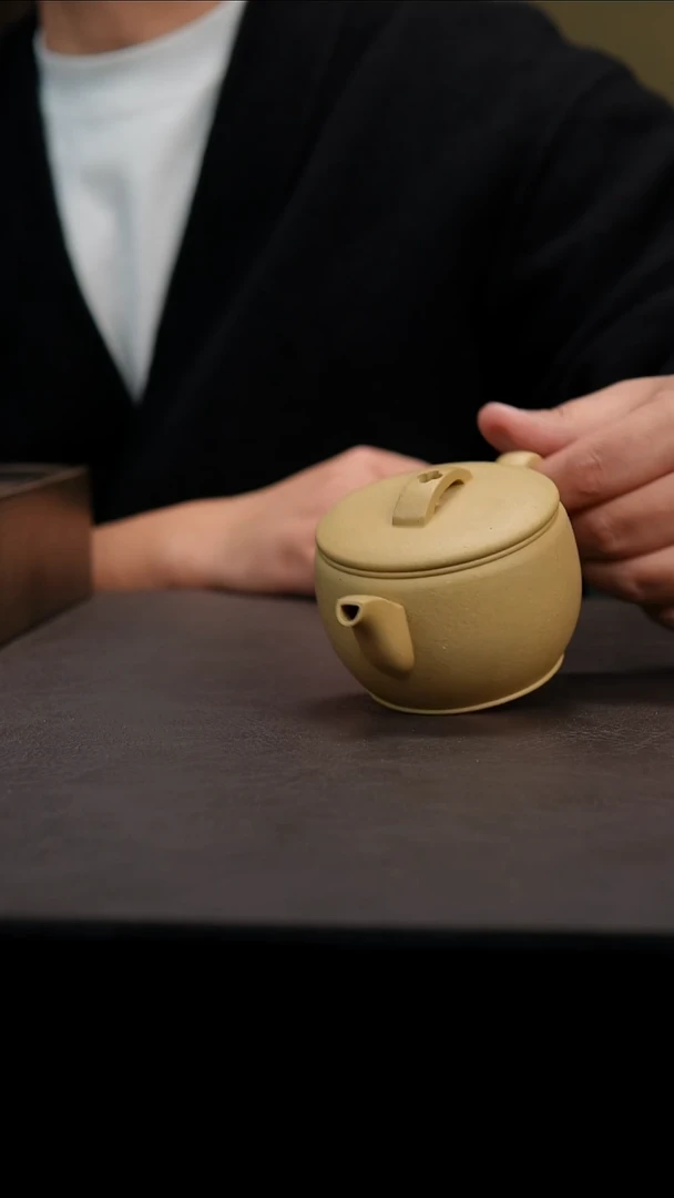 茶壶紫砂紫砂壶全手汉瓦200cc