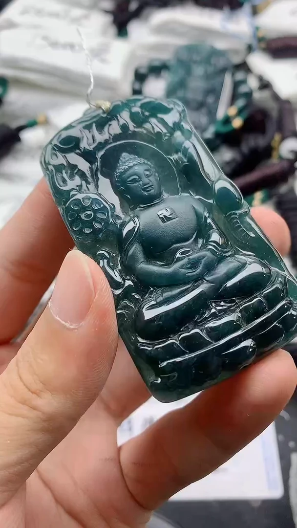 翡翠未镶嵌颈饰888
