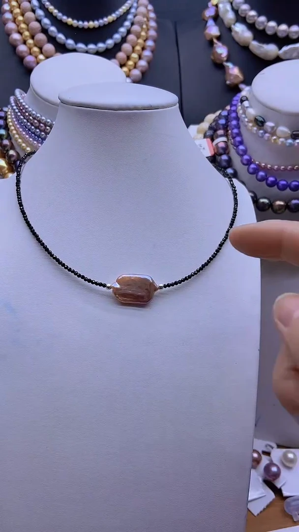 【闪购商品】淡水珍珠颈饰未镶嵌1