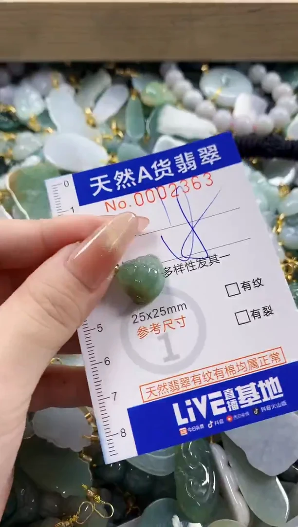 颈饰未镶嵌翡翠天然A货翡翠