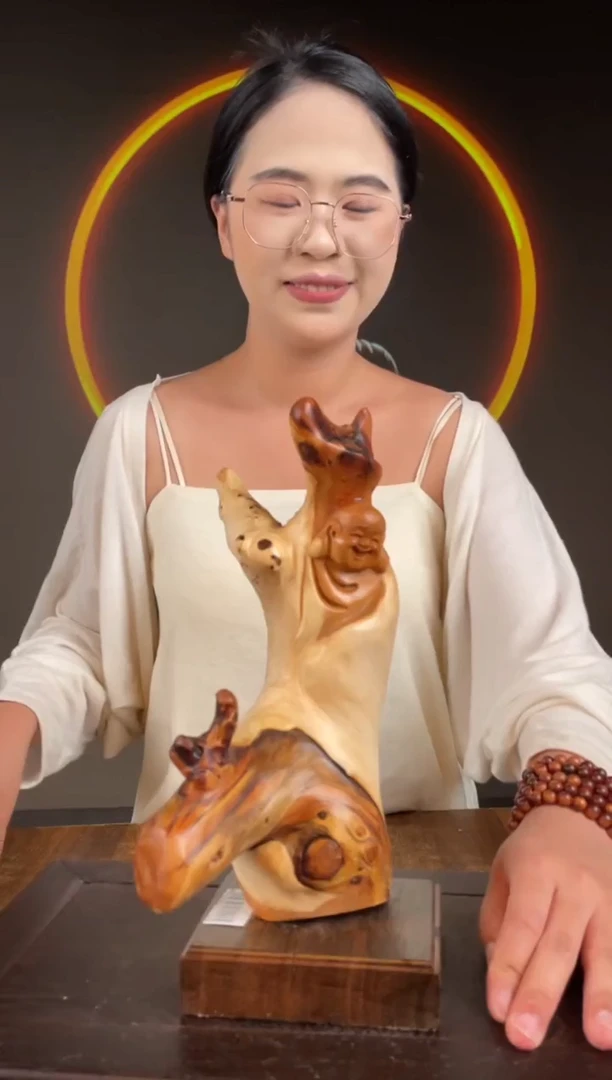 柏木（崖柏）手工摆件,先抢先得! 编号:167