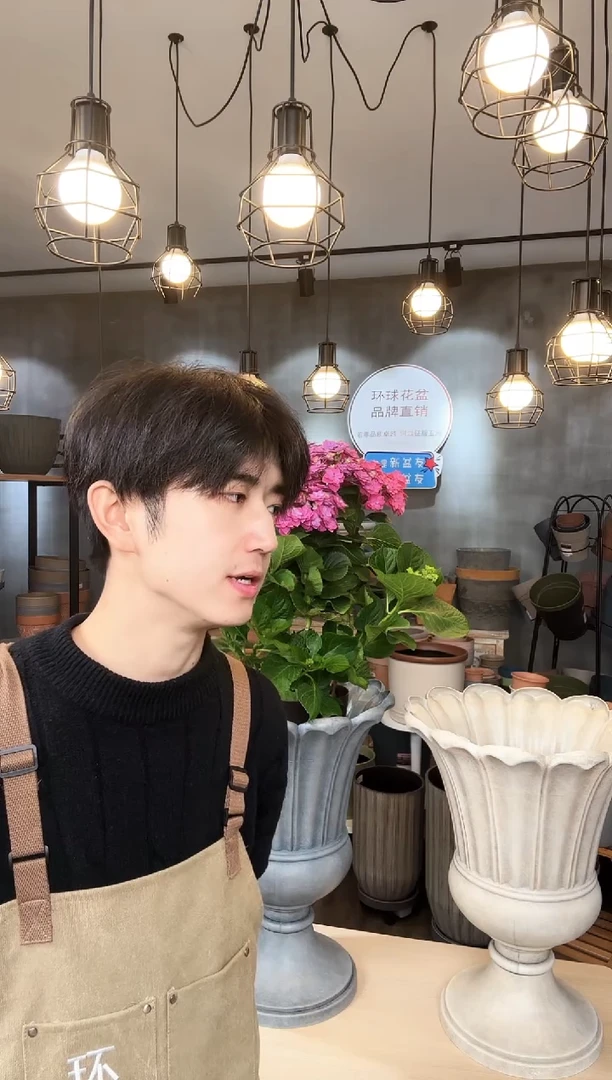 【闪购商品】塑料荷花奖杯画眉白2只