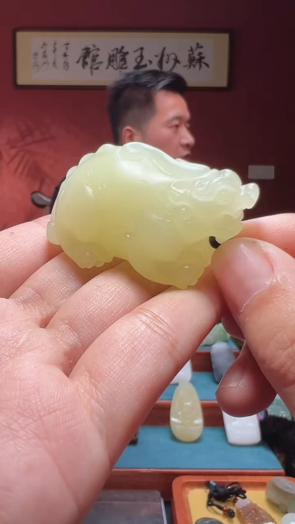吊坠(不含链)未镶嵌和田玉38