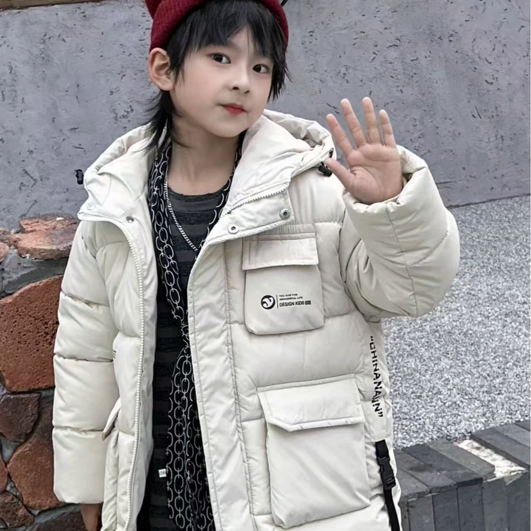 （240812）儿童时尚洋气加绒加厚上衣外套