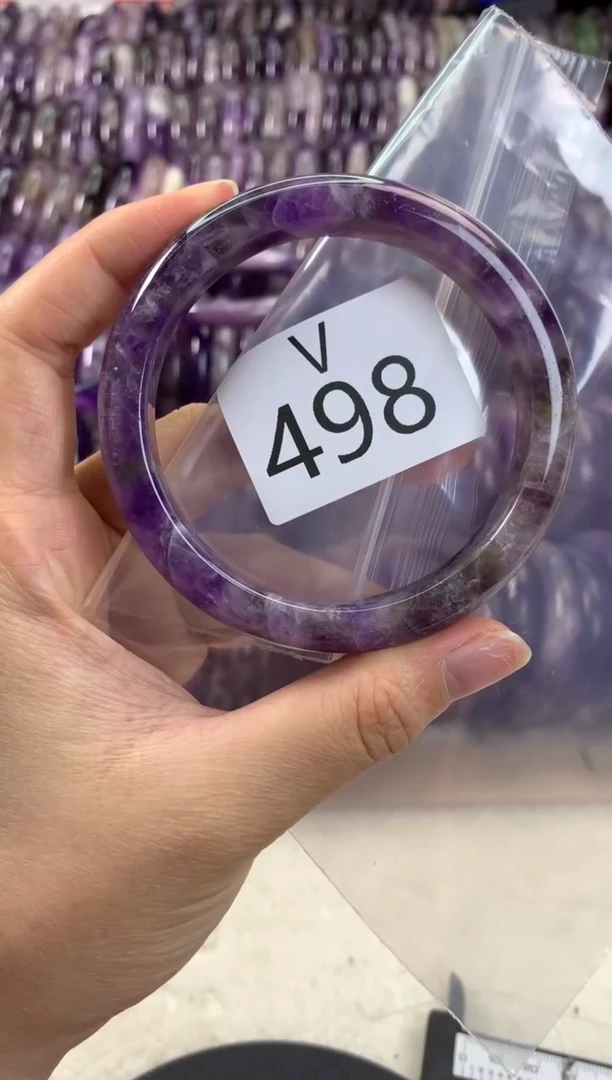 【闪购商品】水晶水晶手镯V未镶嵌498-60