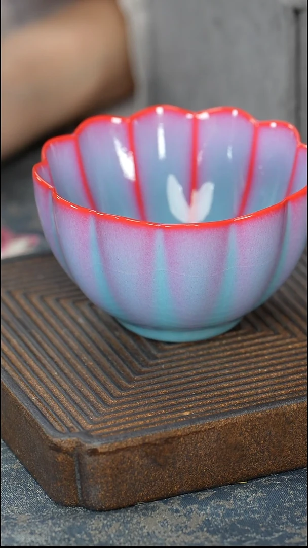 【鸿运天菊瓣杯】【礼盒装】