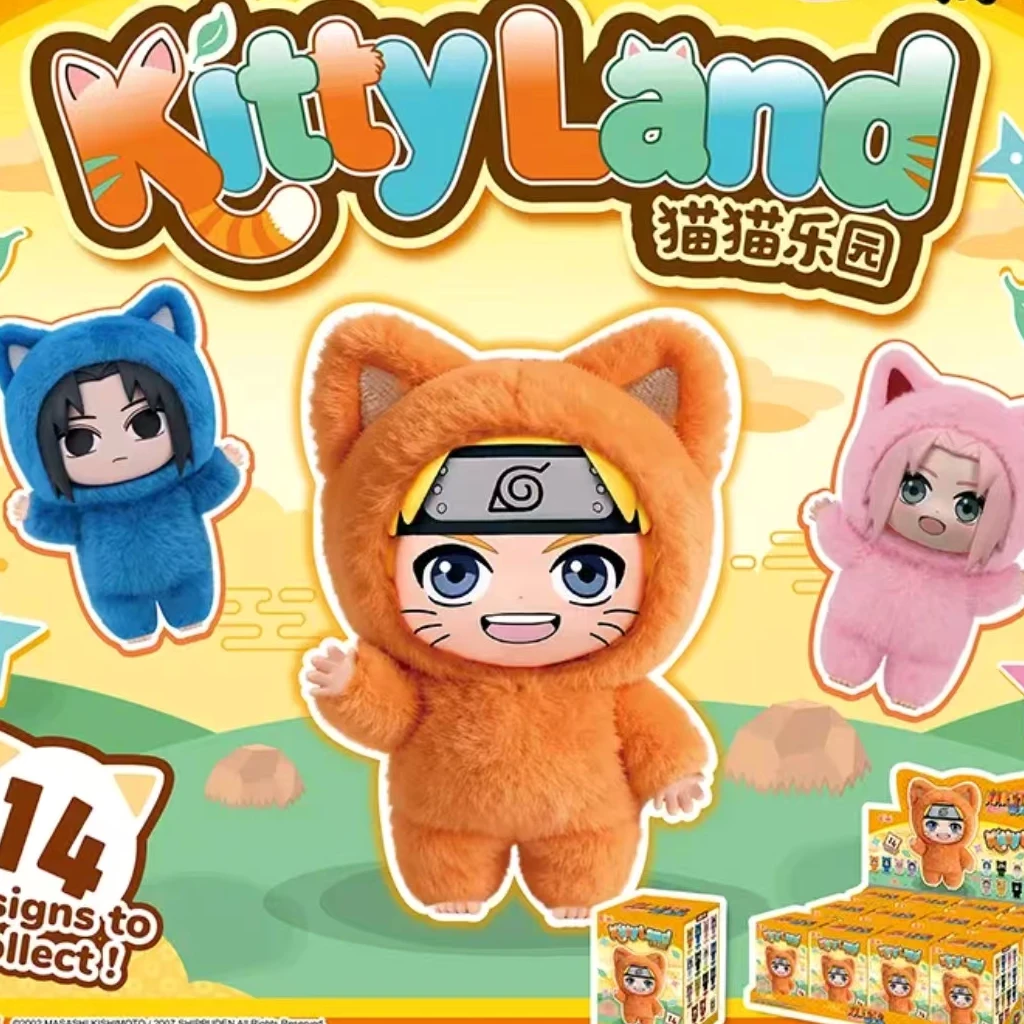【上上拆谷】火影忍者疾风传猫猫乐园系列 潮玩盲盒 代拆