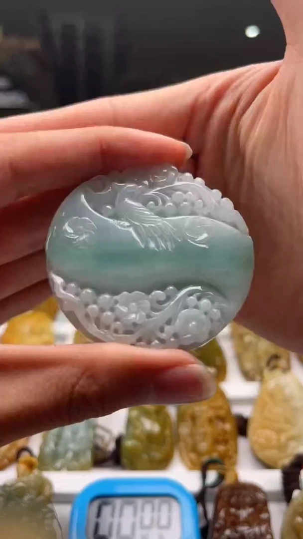 翡翠未镶嵌颈饰天然翡翠