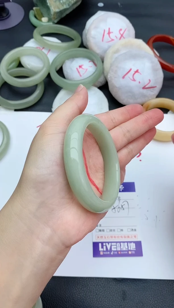 未镶嵌手镯石英质玉284+56/57