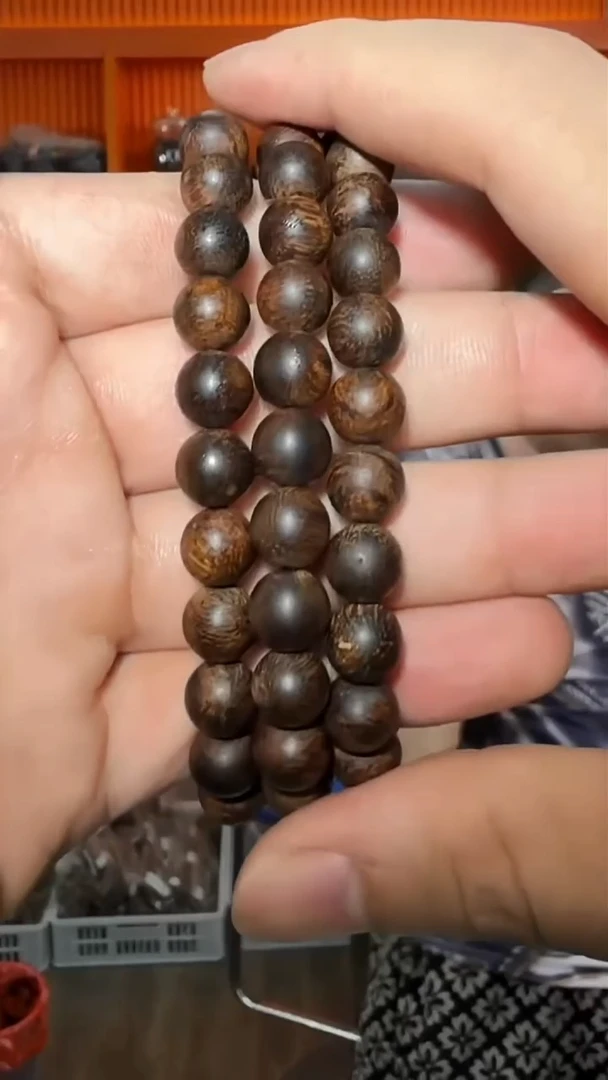 沉香手串31号单圈8g0.8多样性发一