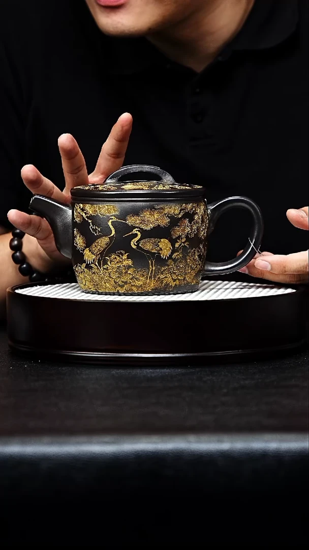 茶壶紫砂汉瓦手工紫砂壶